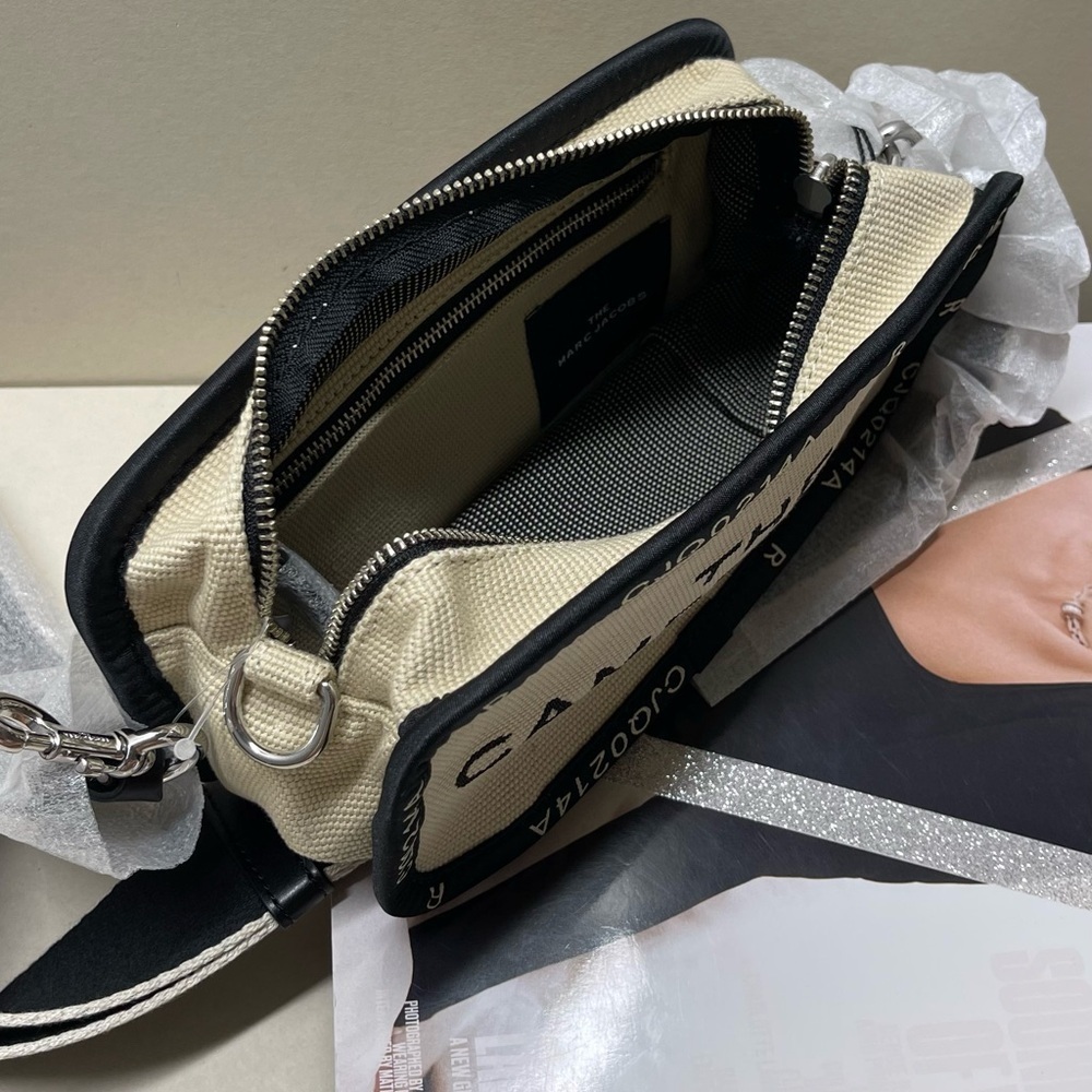(new+tag) Marc Jacobs The Camera Bag retail crossbody jacquard edition - Picture 4 of 17